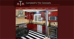 Desktop Screenshot of campbellstileconcepts.com